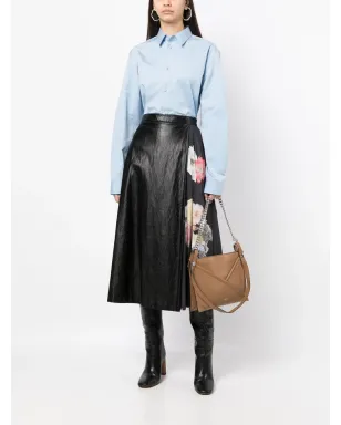 Mulberry Mジップ付きレザーショルダーバッグ ブラウン - サムネイル2