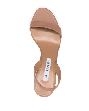 Aquazzura ヒール付きレザーサンダル - サムネイル4