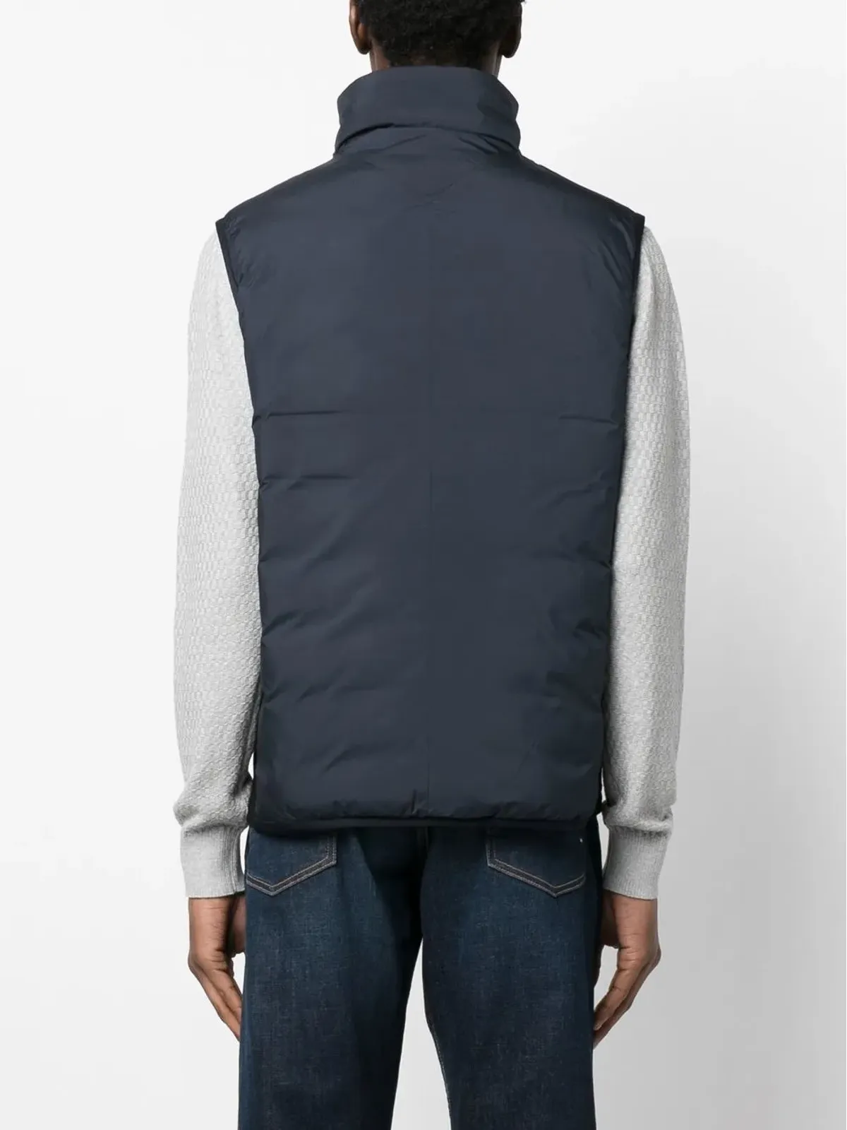 Tommy Hilfiger ハイネックパッド入りジレ - 画像4