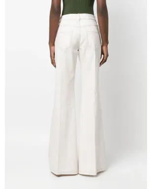 Giambattista Valli ワイドレッグフレアパンツ - サムネイル4