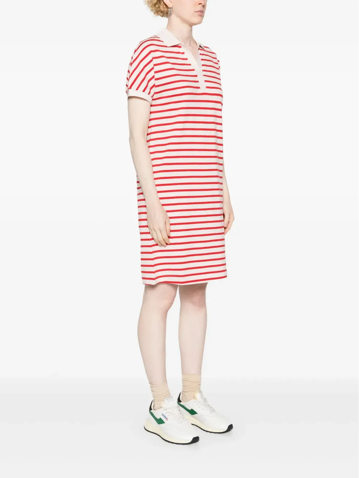 Tommy Hilfiger Bengal-stripe piqué polo dress - 画像3