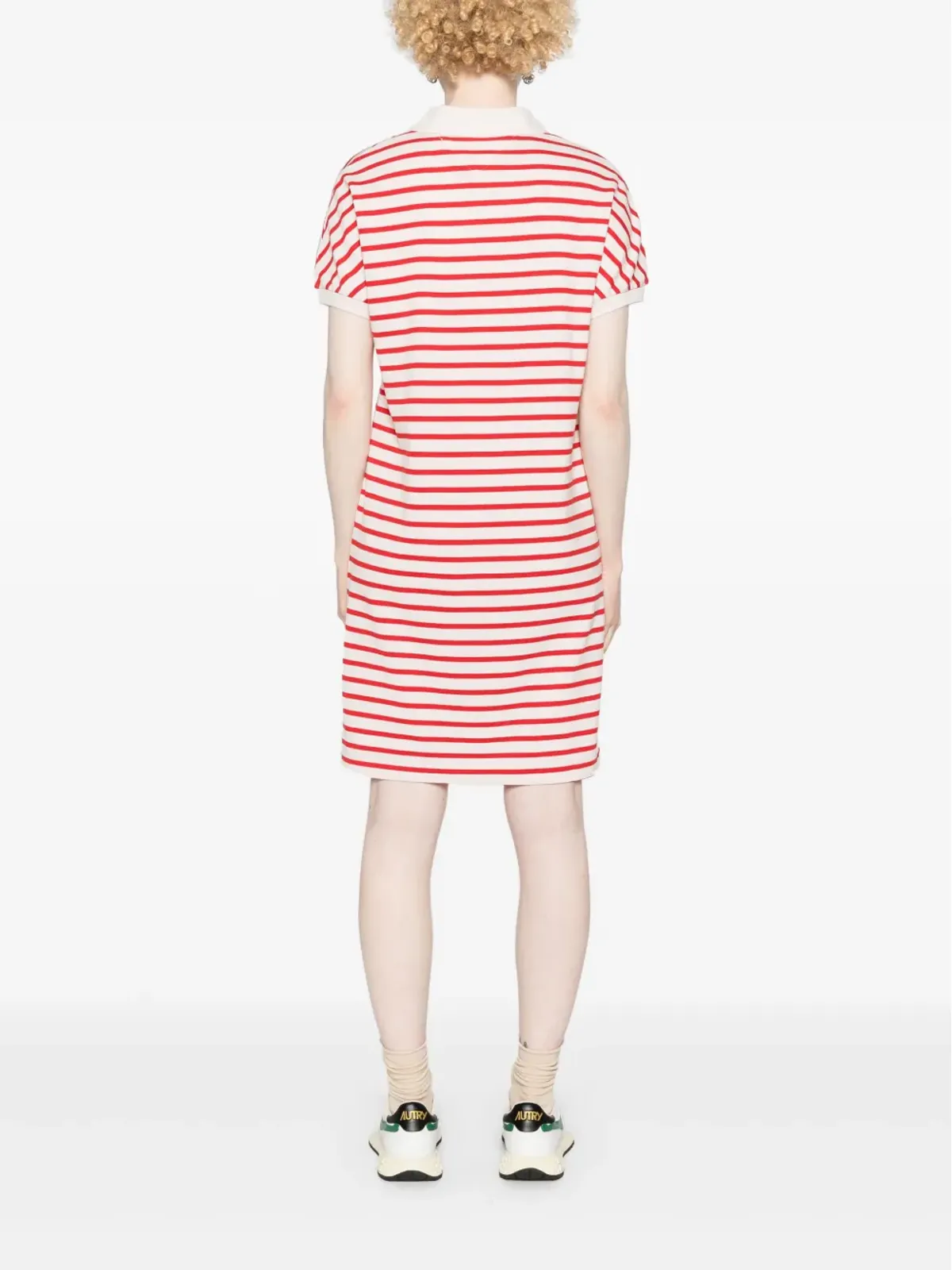 Tommy Hilfiger Bengal-stripe piqué polo dress - 画像4
