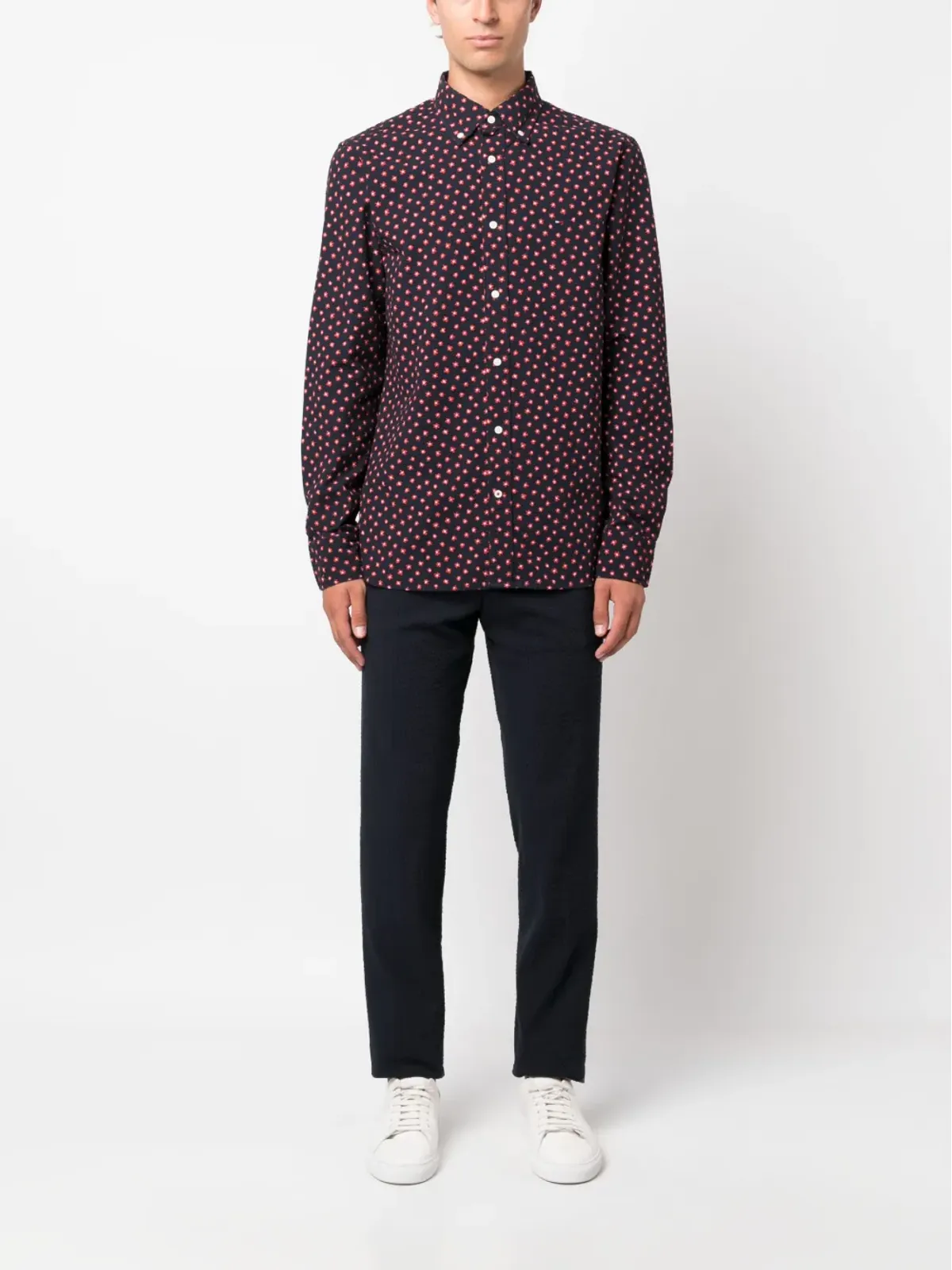 Tommy Hilfiger シアサッカーテクスチャー トラックパンツ - 画像2