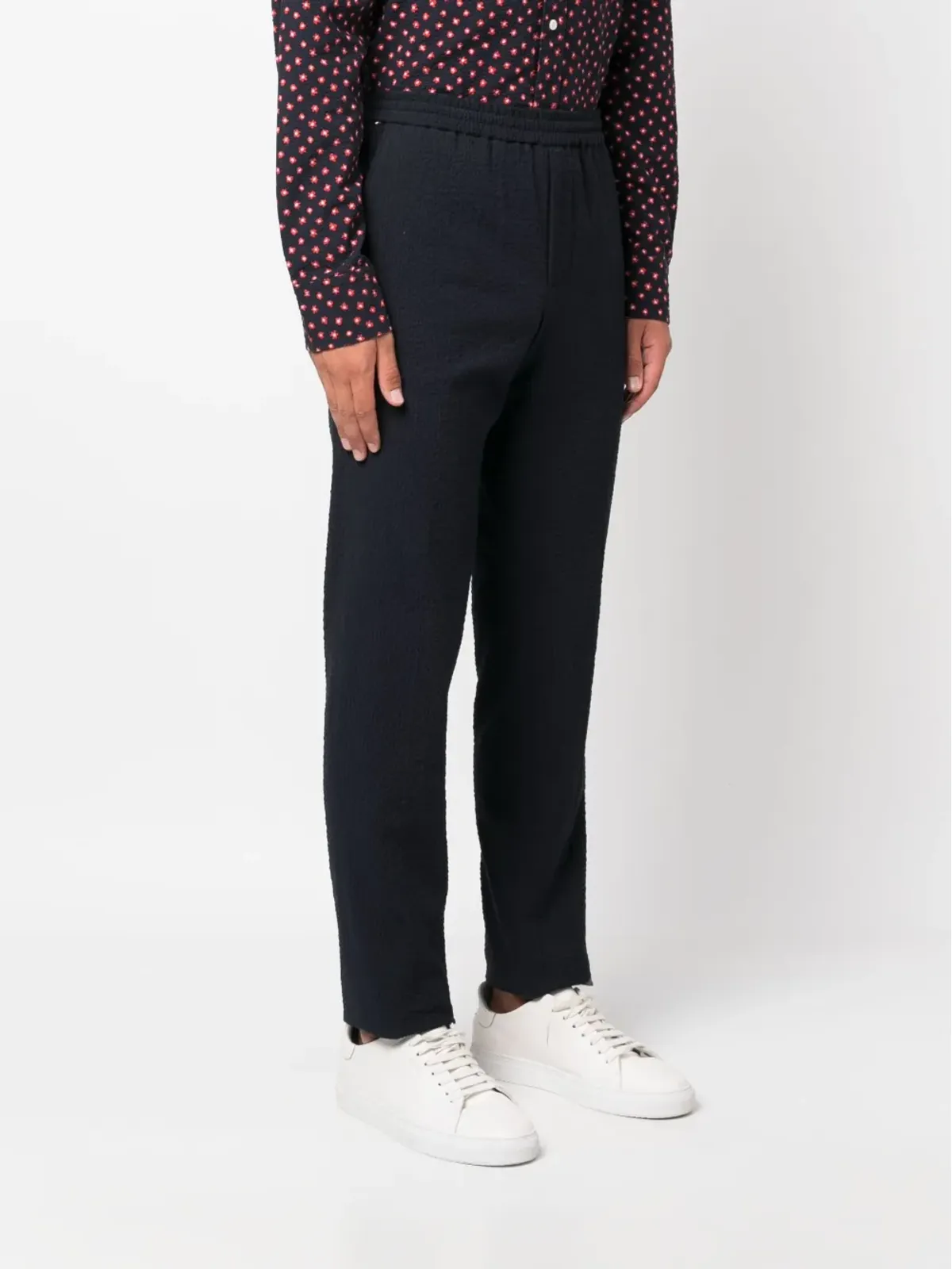 Tommy Hilfiger シアサッカーテクスチャー トラックパンツ - 画像3