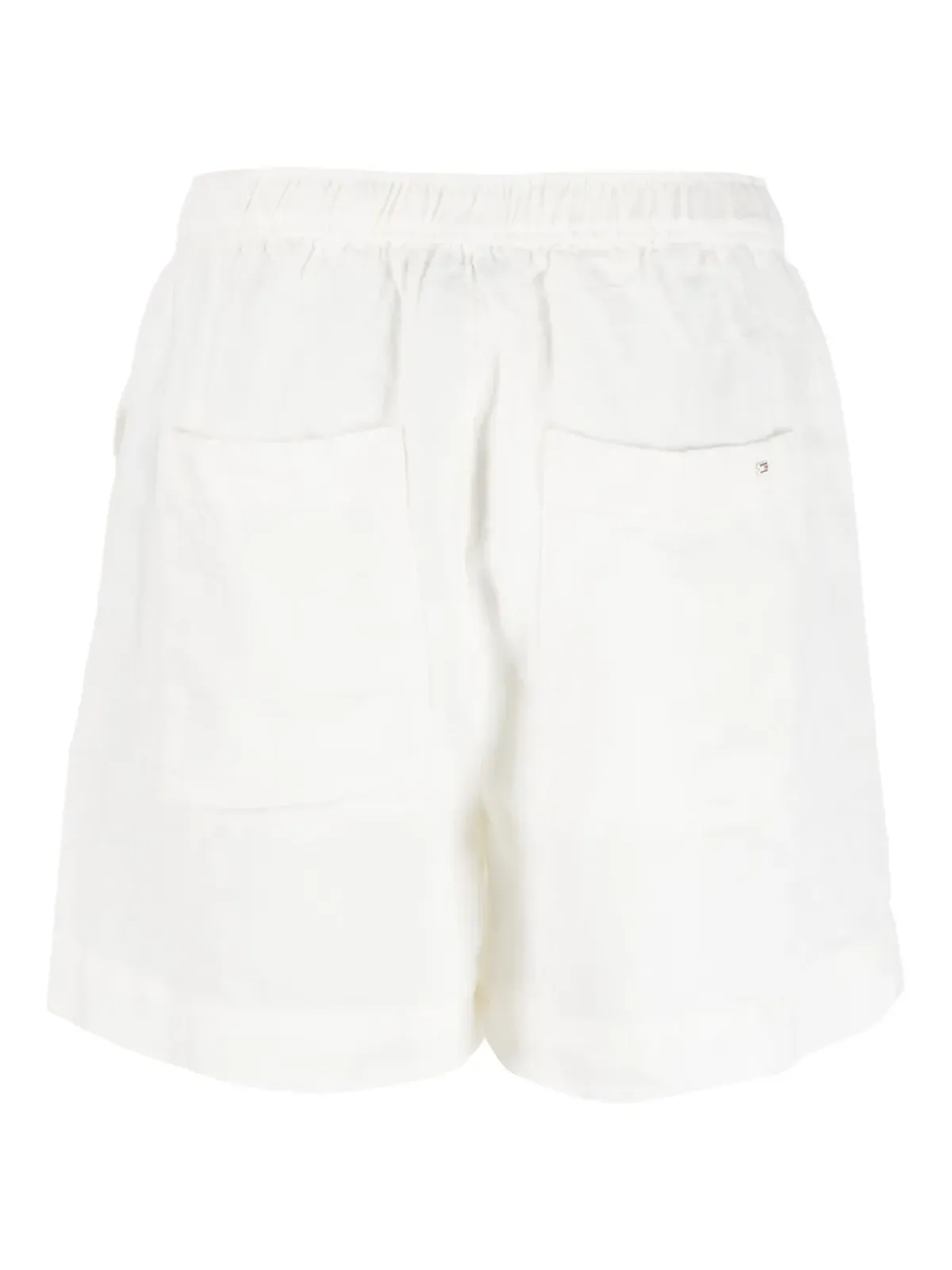 Tommy Hilfiger ハイウエスト ドローコード リネン ショートパンツ - White - 画像2