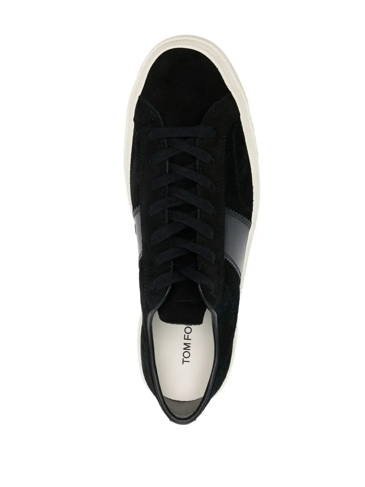 TOM FORD ロゴプリント ローカットスニーカー - 画像4