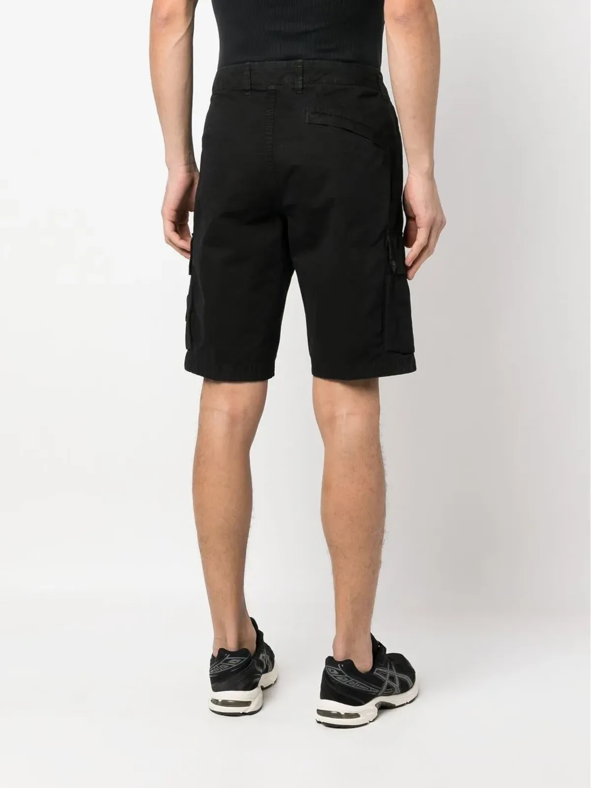 Stone Island コンパスパッチ カーゴショーツ - 画像4