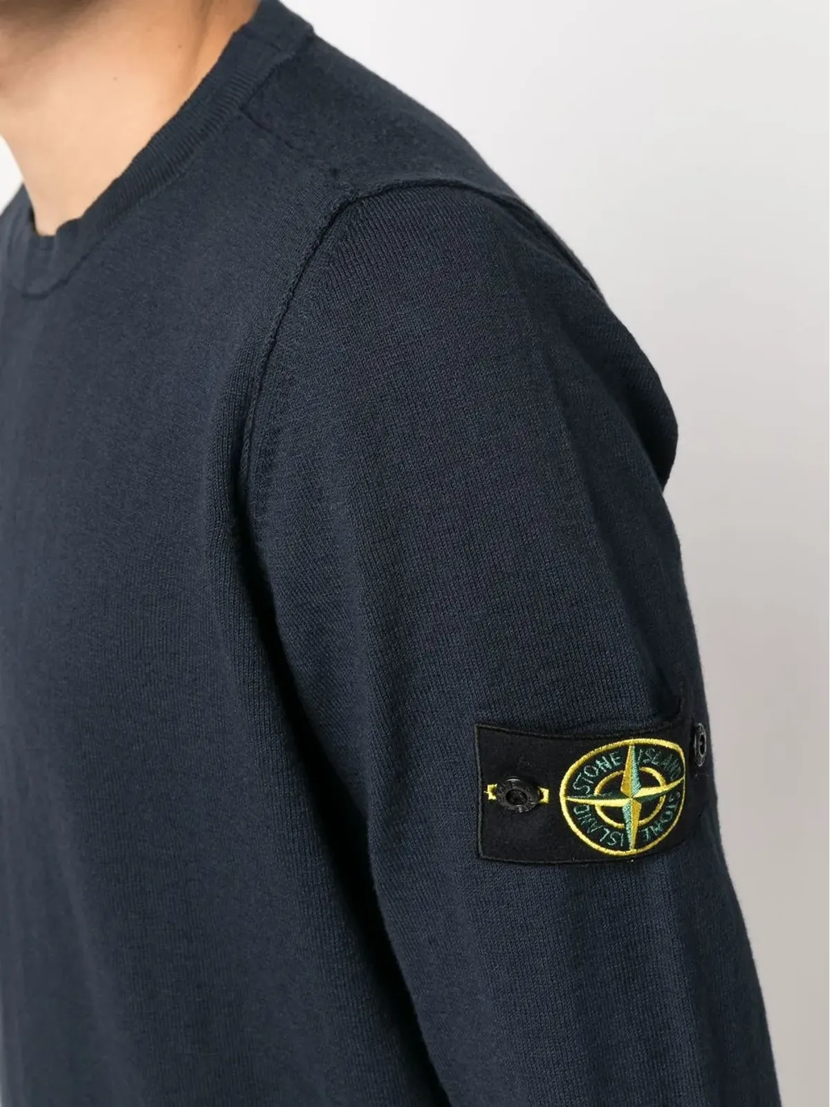 Stone Island ロゴパッチ袖ジャンパー - 画像5