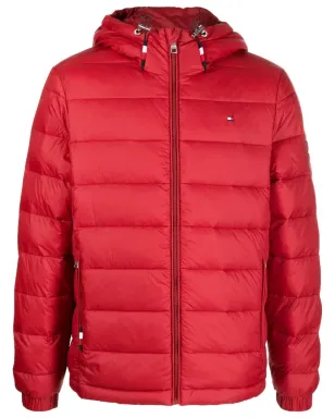 Tommy Hilfiger ジップアップパデッドジャケット - レッド - サムネイル1