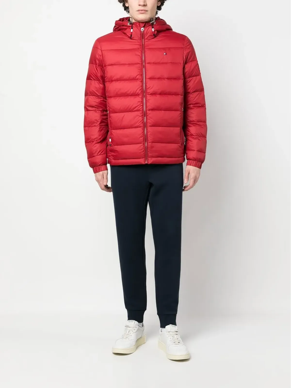 Tommy Hilfiger ジップアップパデッドジャケット - レッド - 画像2