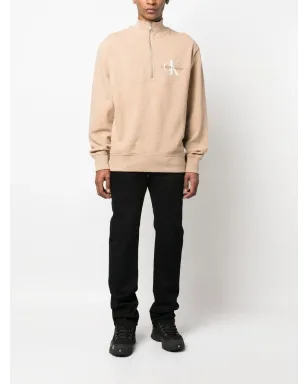 Calvin Klein Jeans モノローゴ ワッフル ハイネック スウェットシャツ - サムネイル2