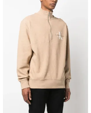 Calvin Klein Jeans モノローゴ ワッフル ハイネック スウェットシャツ - サムネイル3