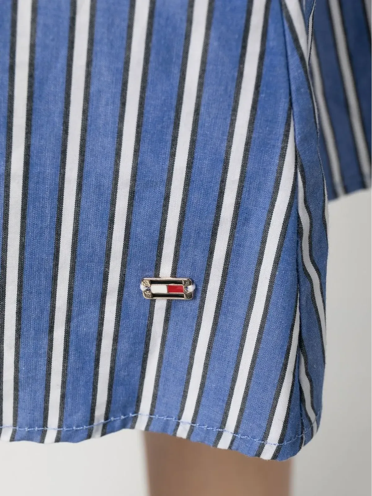 Tommy Hilfiger ストライプ柄ミディ丈シャツドレス - ブルー - 画像5