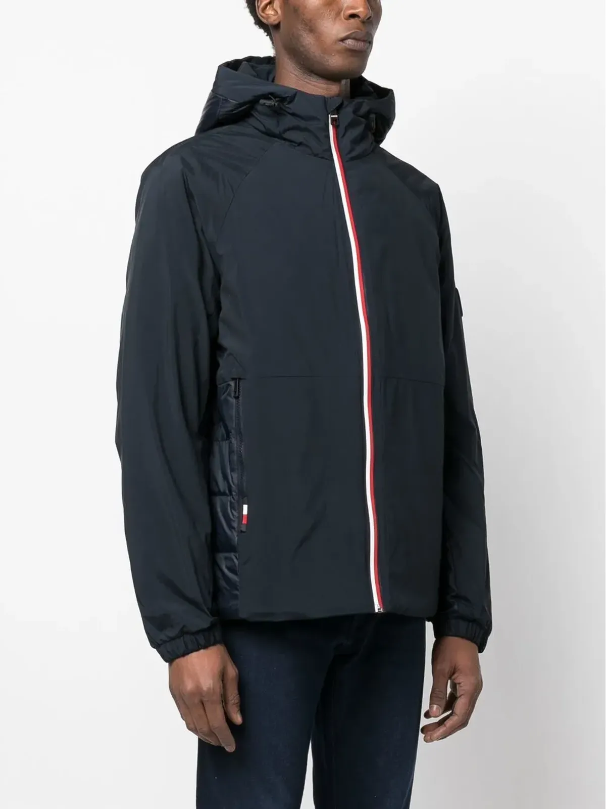 Tommy Hilfiger ダウン入りフード付きジャケット ブルー - 画像3