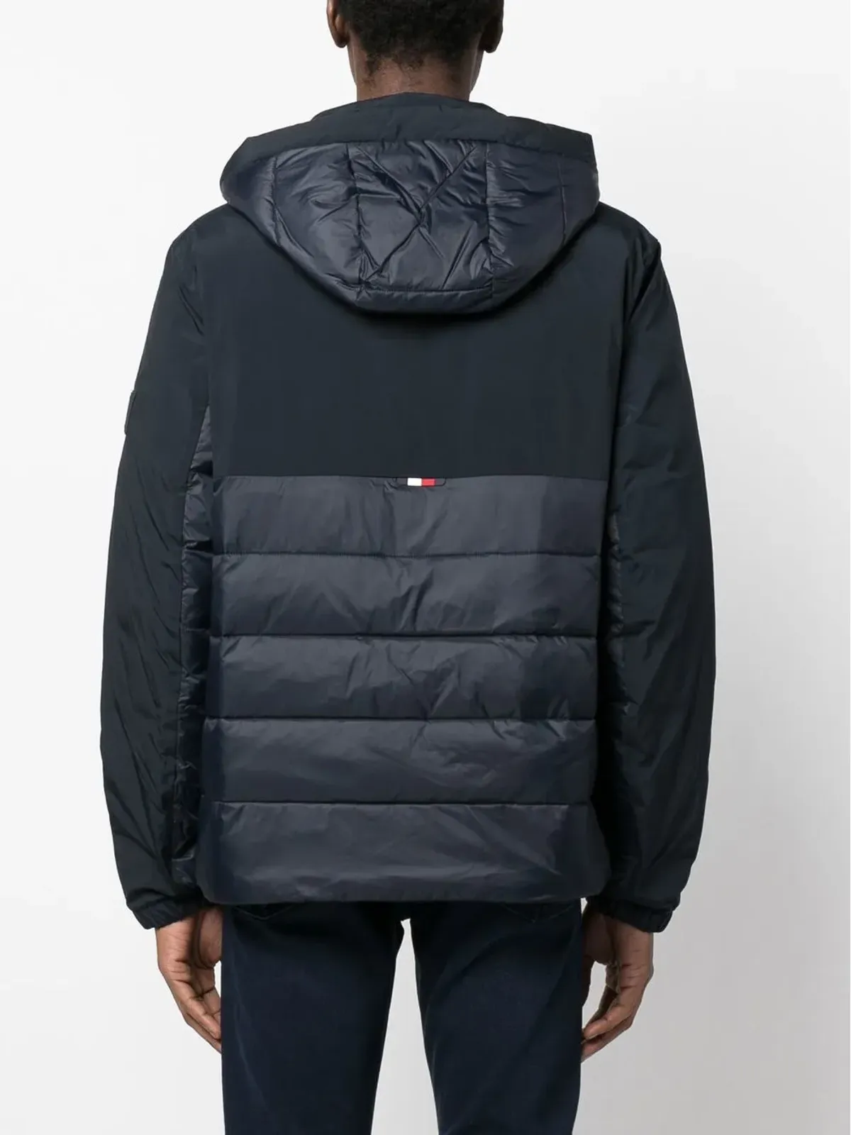 Tommy Hilfiger ダウン入りフード付きジャケット ブルー - 画像4