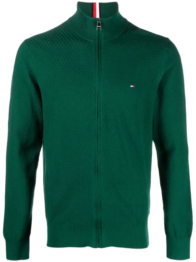 Tommy Hilfiger Tommy Hilfiger ジップフロント コットンジャケットの商品画像