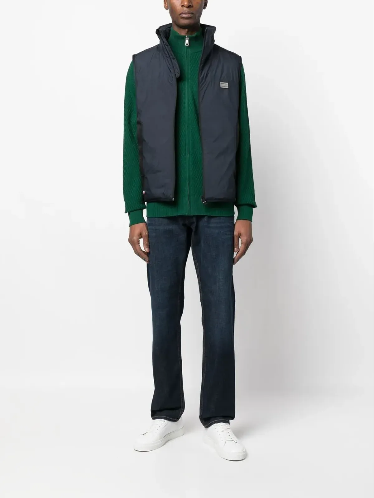 Tommy Hilfiger ジップフロント コットンジャケット - 画像2