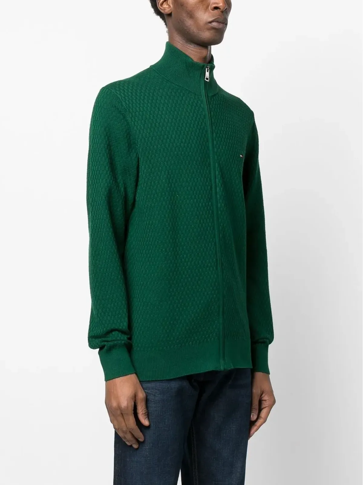 Tommy Hilfiger ジップフロント コットンジャケット - 画像3