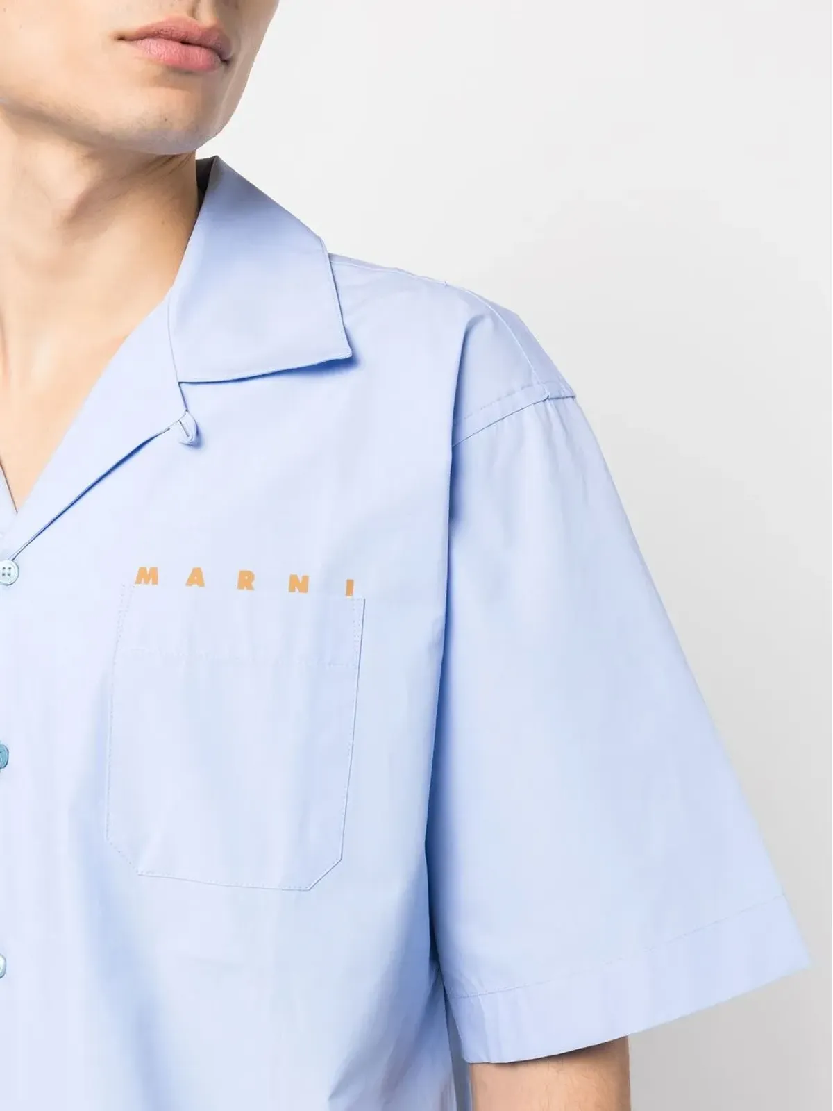 Marni 半袖コットンシャツ - 画像5