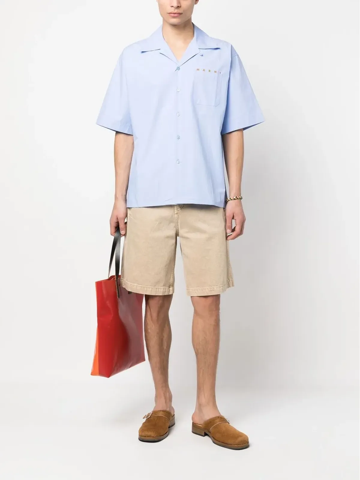 Marni 半袖コットンシャツ - 画像2