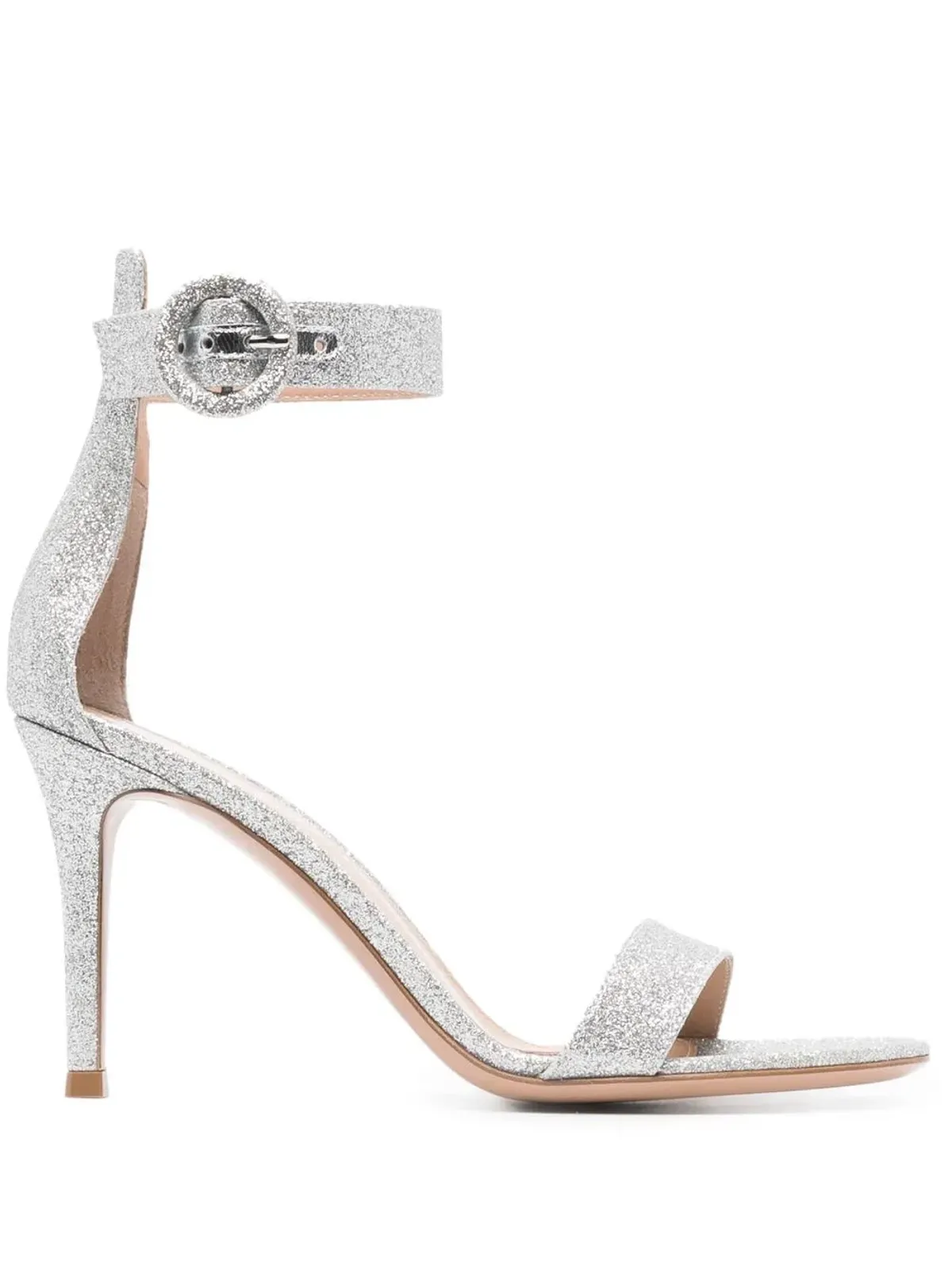 Gianvito Rossi Portofino グリッターサンダル - 画像1