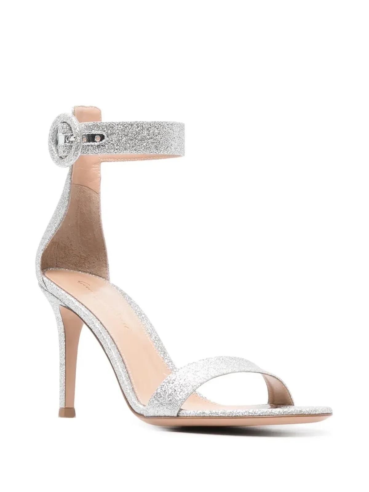 Gianvito Rossi Portofino グリッターサンダル - 画像2