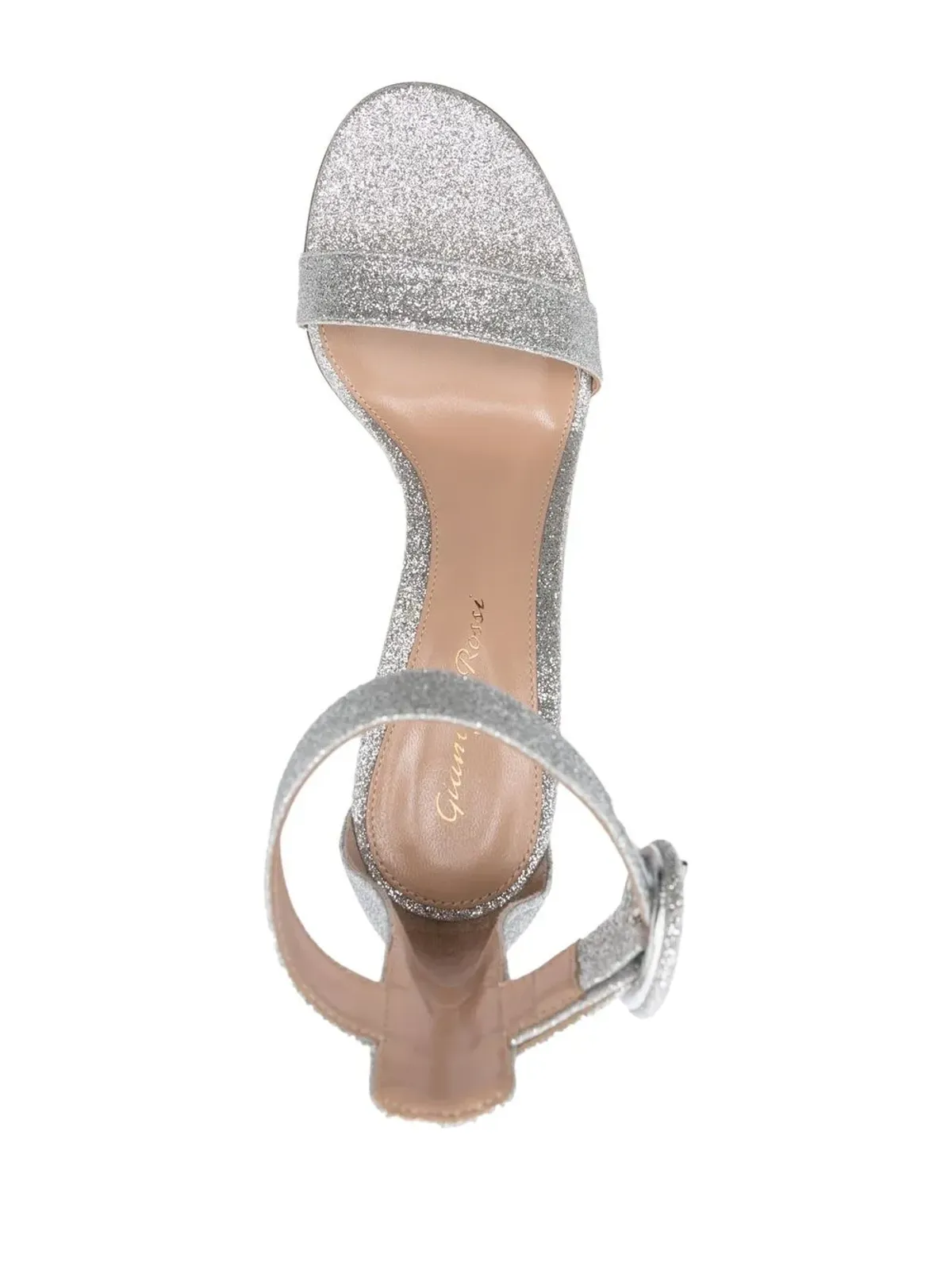 Gianvito Rossi Portofino グリッターサンダル - 画像4