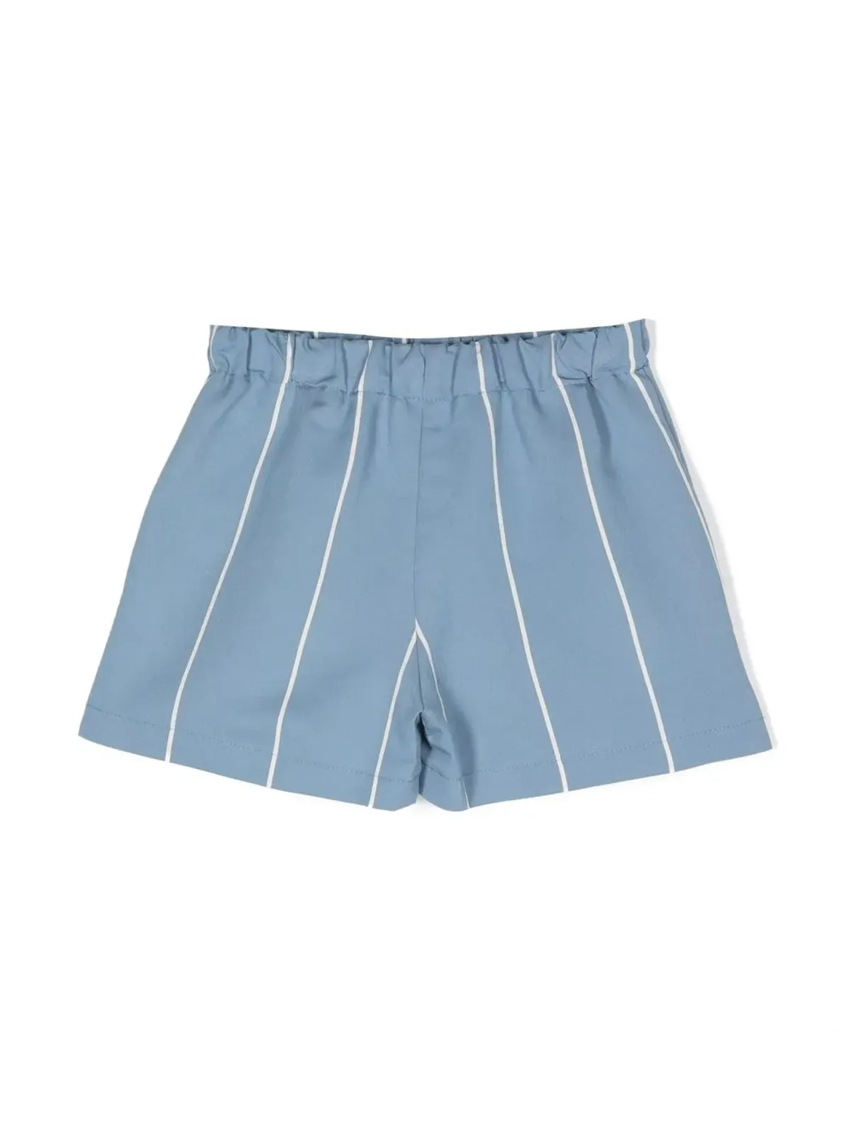 Douuod Kids ストライプ柄ストレートショーツ ブルー - 画像2