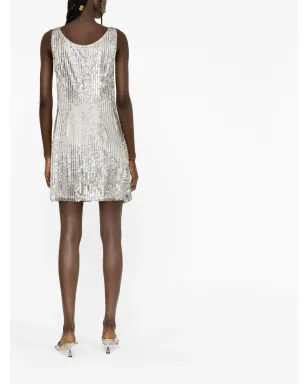 Alberta Ferretti スパンコール付きミニドレス - サムネイル4