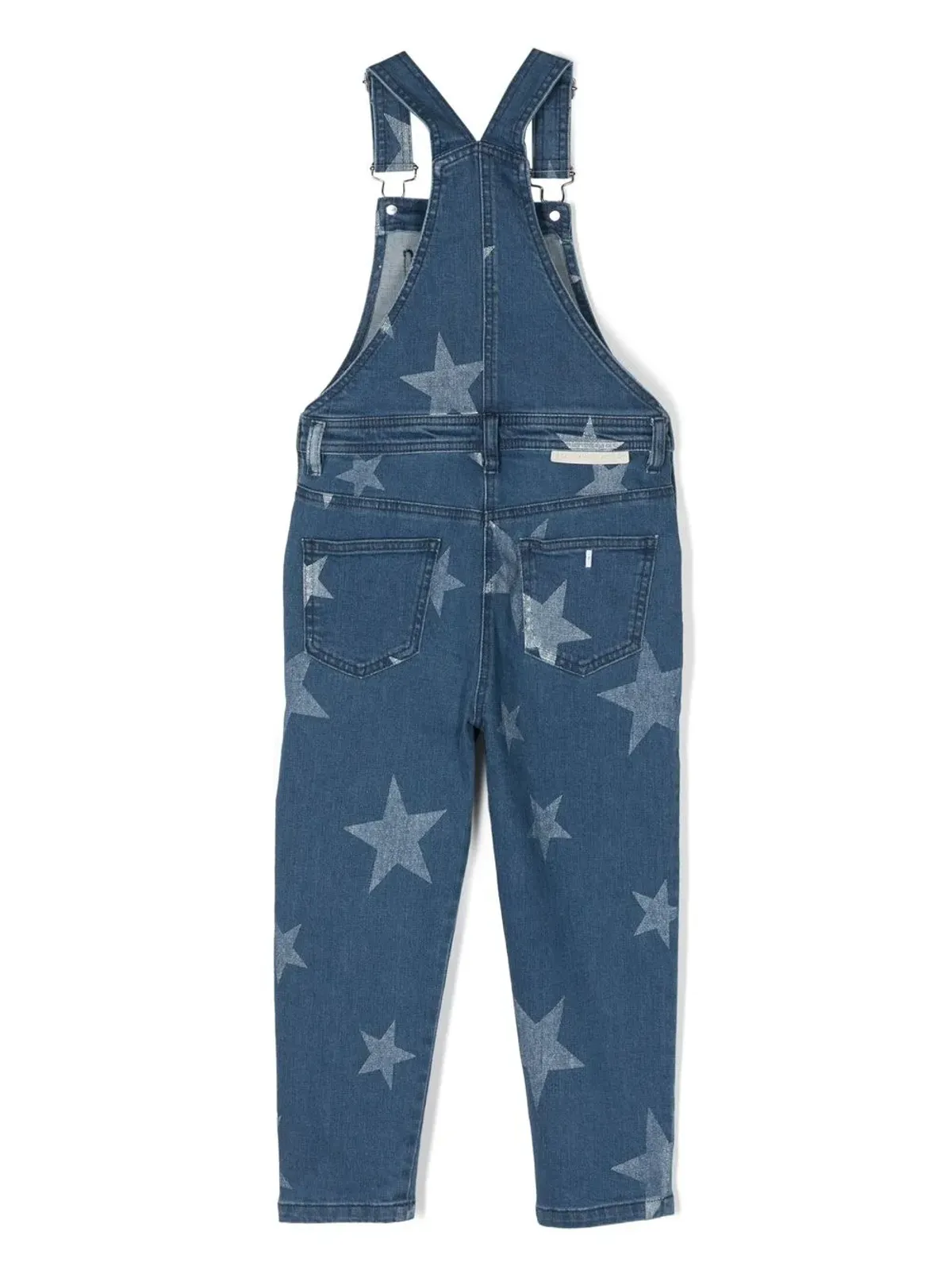 Stella McCartney Kids 星柄デニムサロペット - 画像2