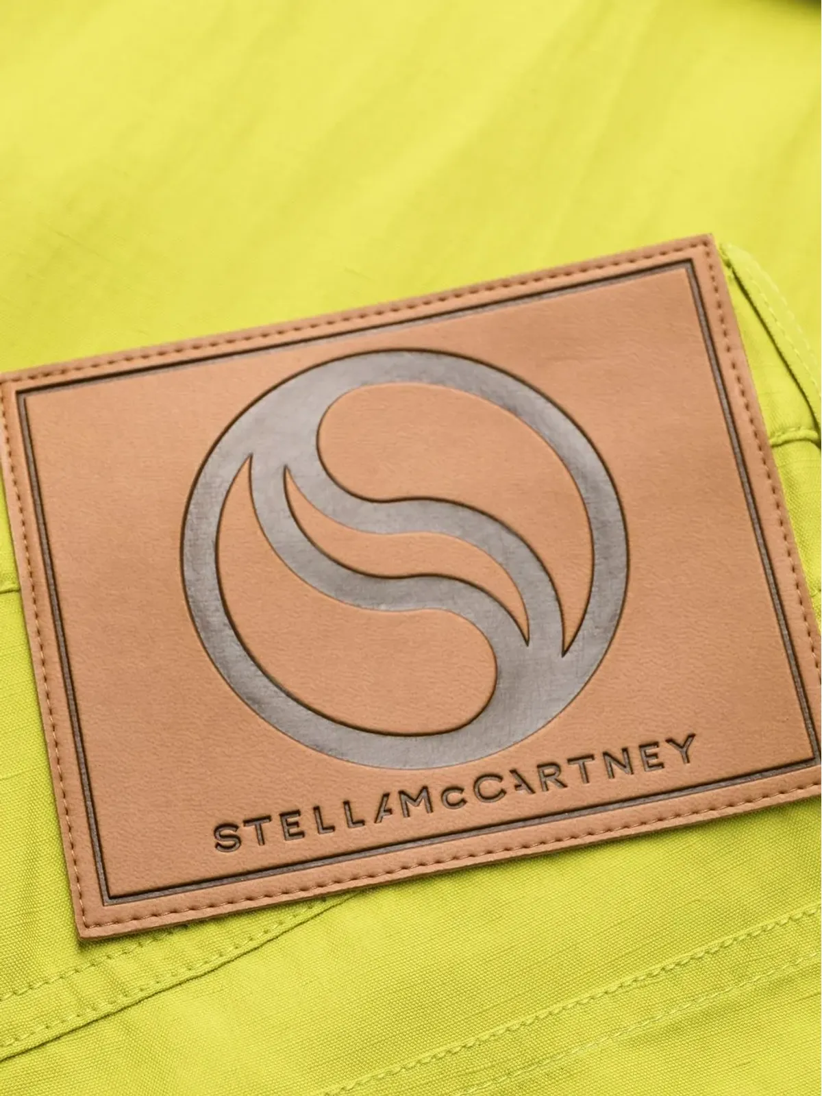Stella McCartney ハイウエスト・ストレートパンツ - グリーン - 画像5