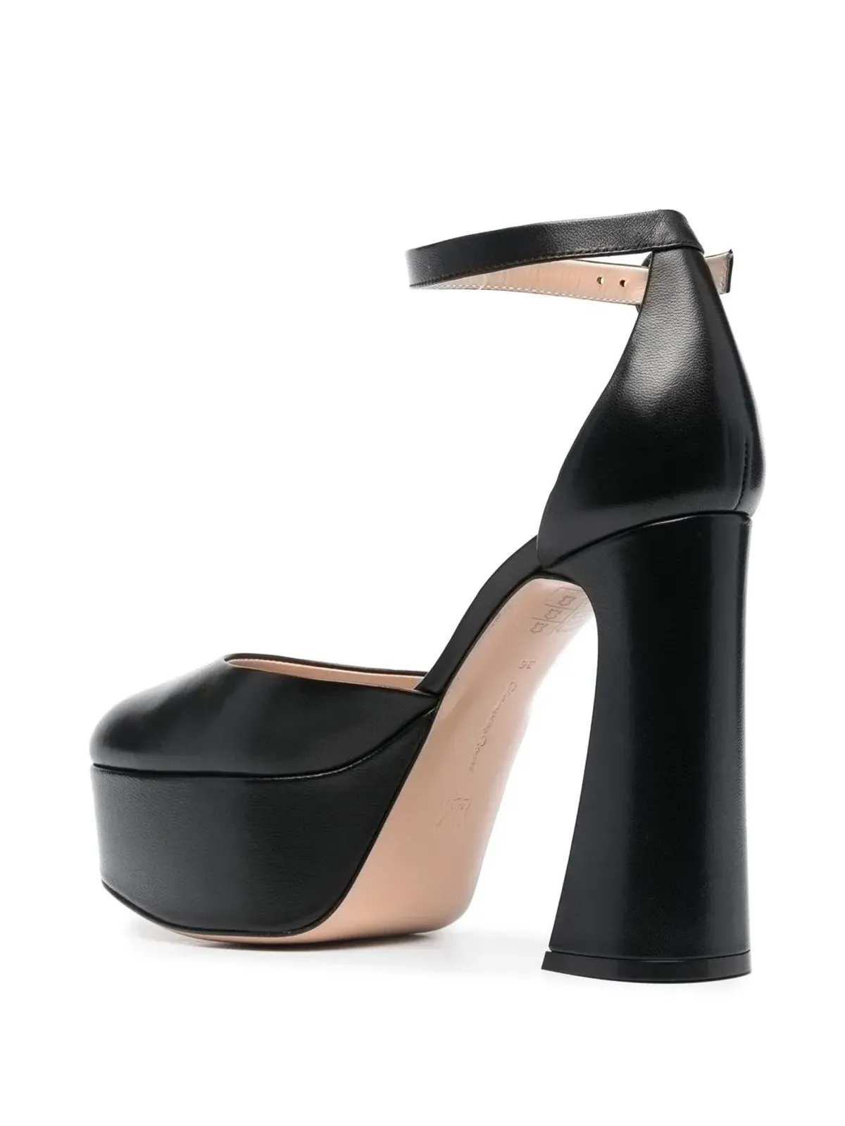 Gianvito Rossi ホリー・ドアソイ・プラットフォームパンプス - 画像3