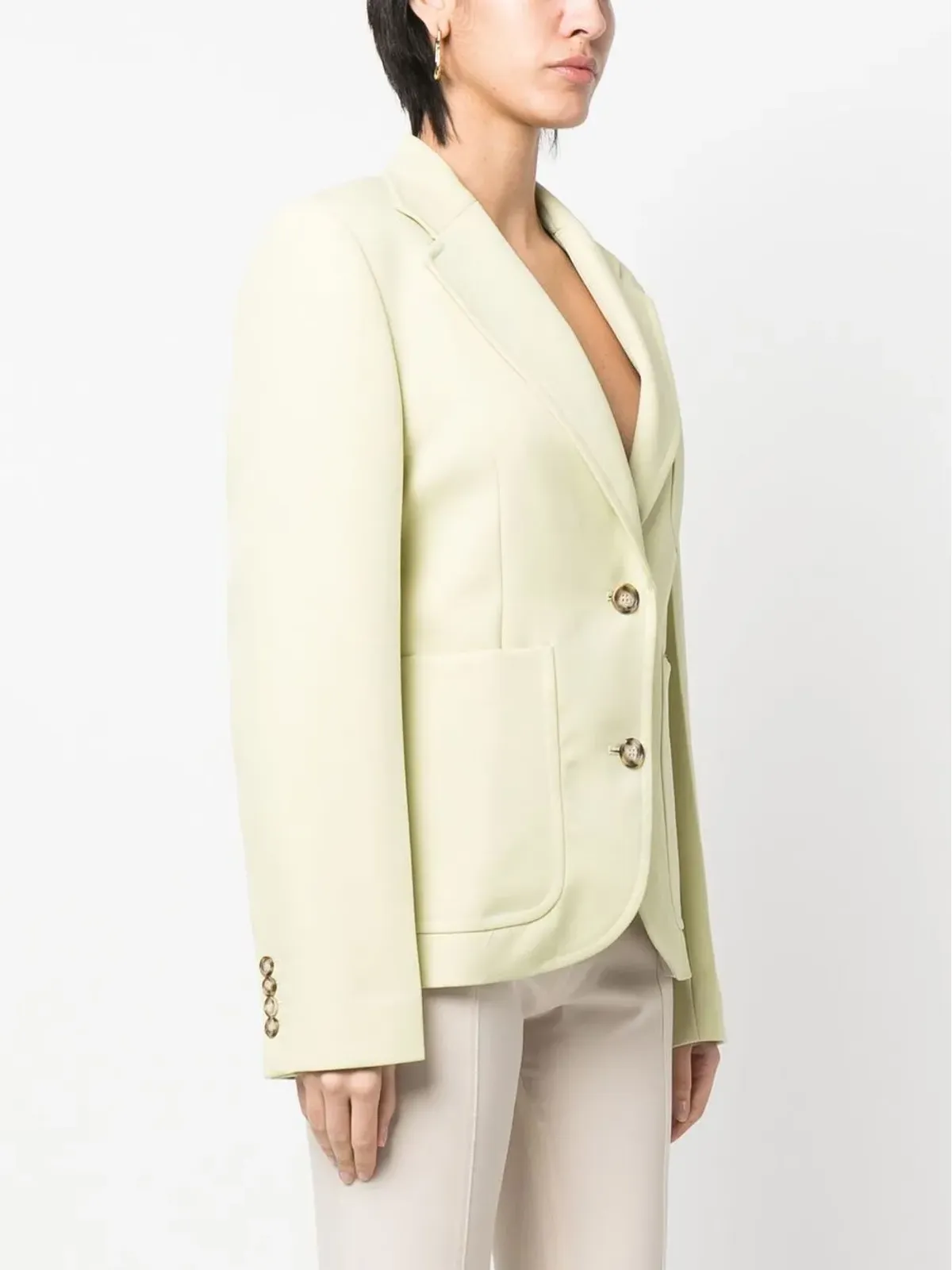 Victoria Beckham シングルブレストブレザー - 画像3