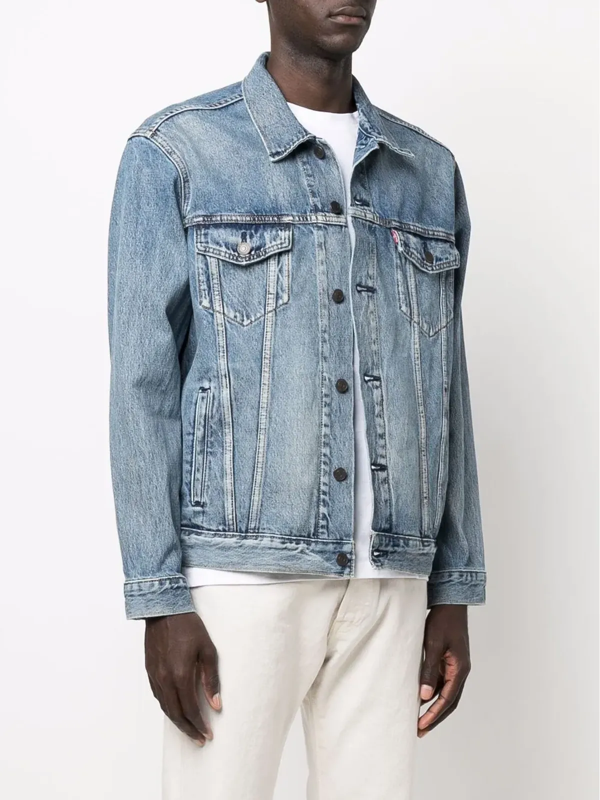 Levi's スカイライン デニム トラッカージャケット - 画像3