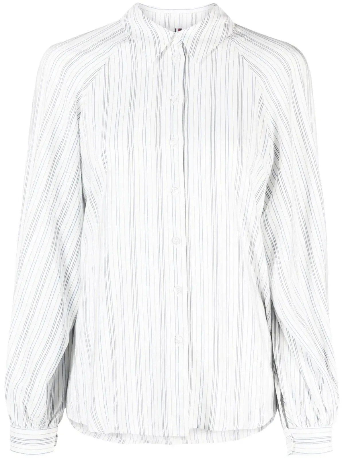Tommy Hilfiger ストライプ柄ラグランシャツ - 画像1