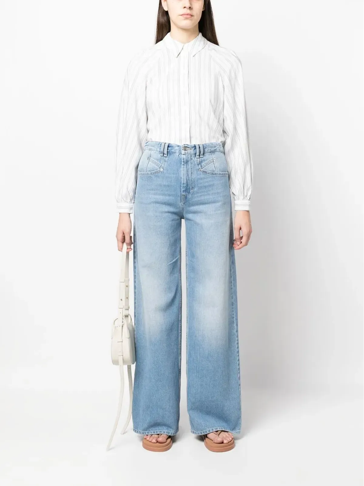 Tommy Hilfiger ストライプ柄ラグランシャツ - 画像2