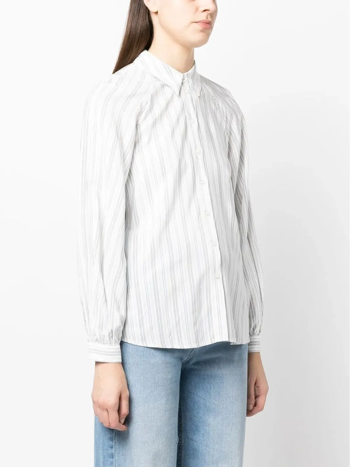 Tommy Hilfiger ストライプ柄ラグランシャツ - 画像3