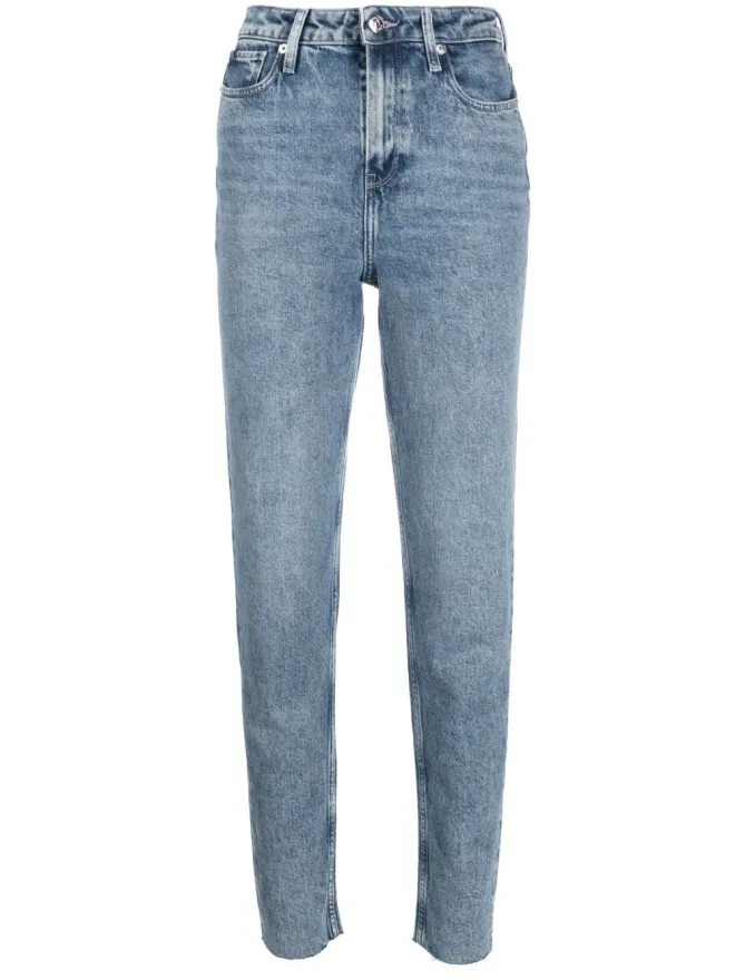 Tommy Hilfiger Tommy Hilfiger Gramercy ハイライズ テーパードジーンズ - Blueの商品画像