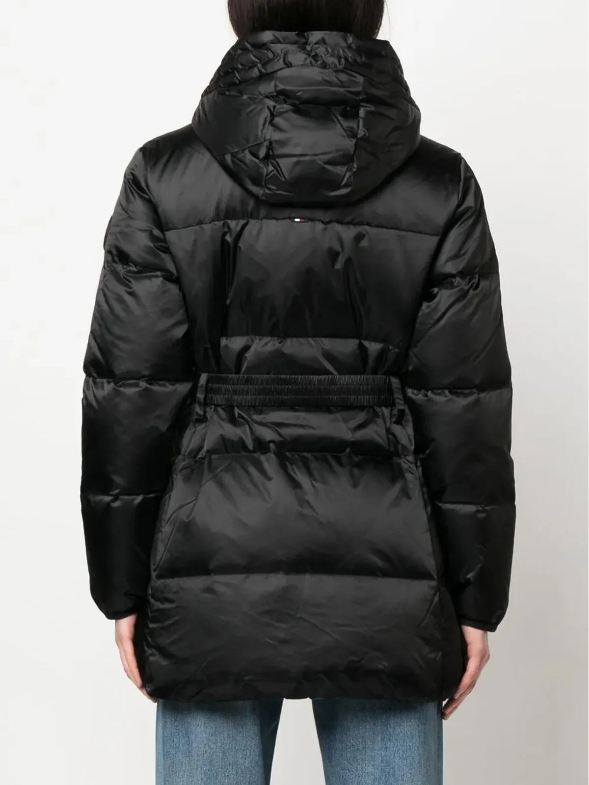 Tommy Hilfiger ジップアップフード付きダウンジャケット - 画像4