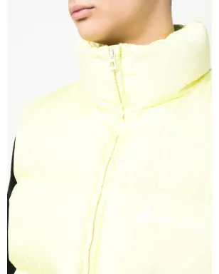 Palm Angels ジップファスナー付きパディッドジャケット - Yellow - サムネイル5
