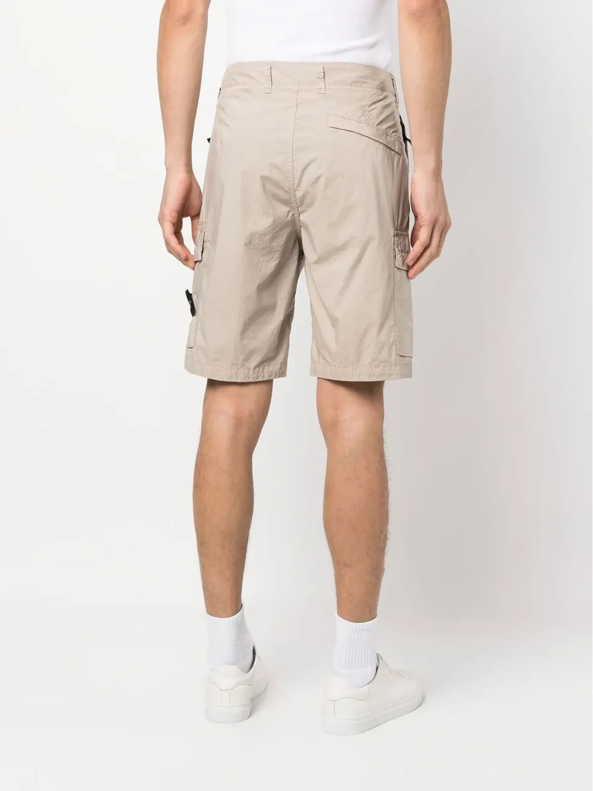 Stone Island パラシュートキャンバスショーツ - 画像4