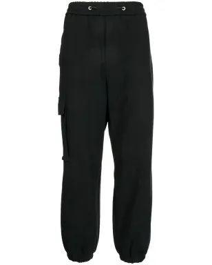 ZZERO BY SONGZIO cargo-style track pants - Black - サムネイル1