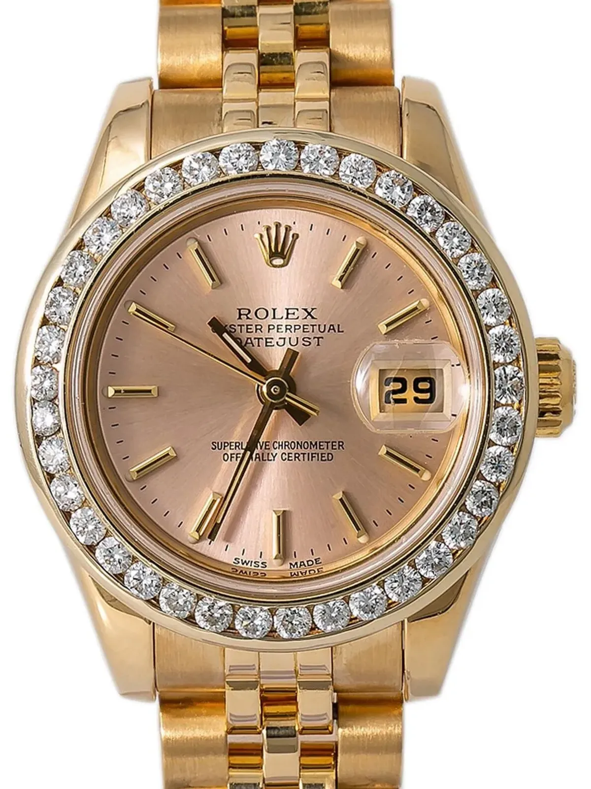 Rolex ビンテージ Datejust ピンク - 画像2