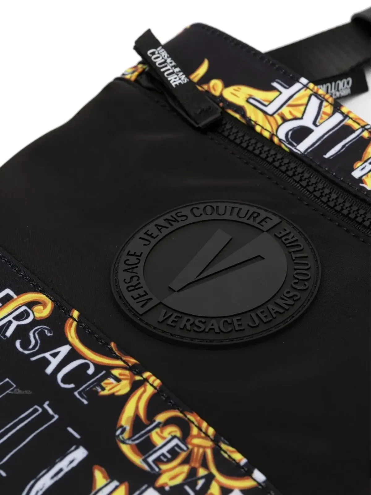 Versace Jeans Couture バロック柄プリントショルダーバッグ - 画像4