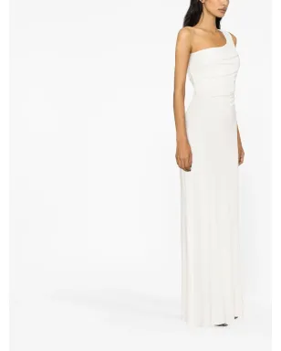 Alberta Ferretti ワンショルダーガウン - サムネイル4