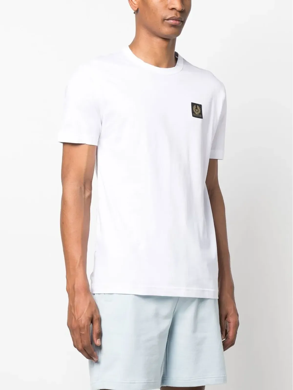 Belstaff ロゴパッチ コットン Tシャツ - 画像2