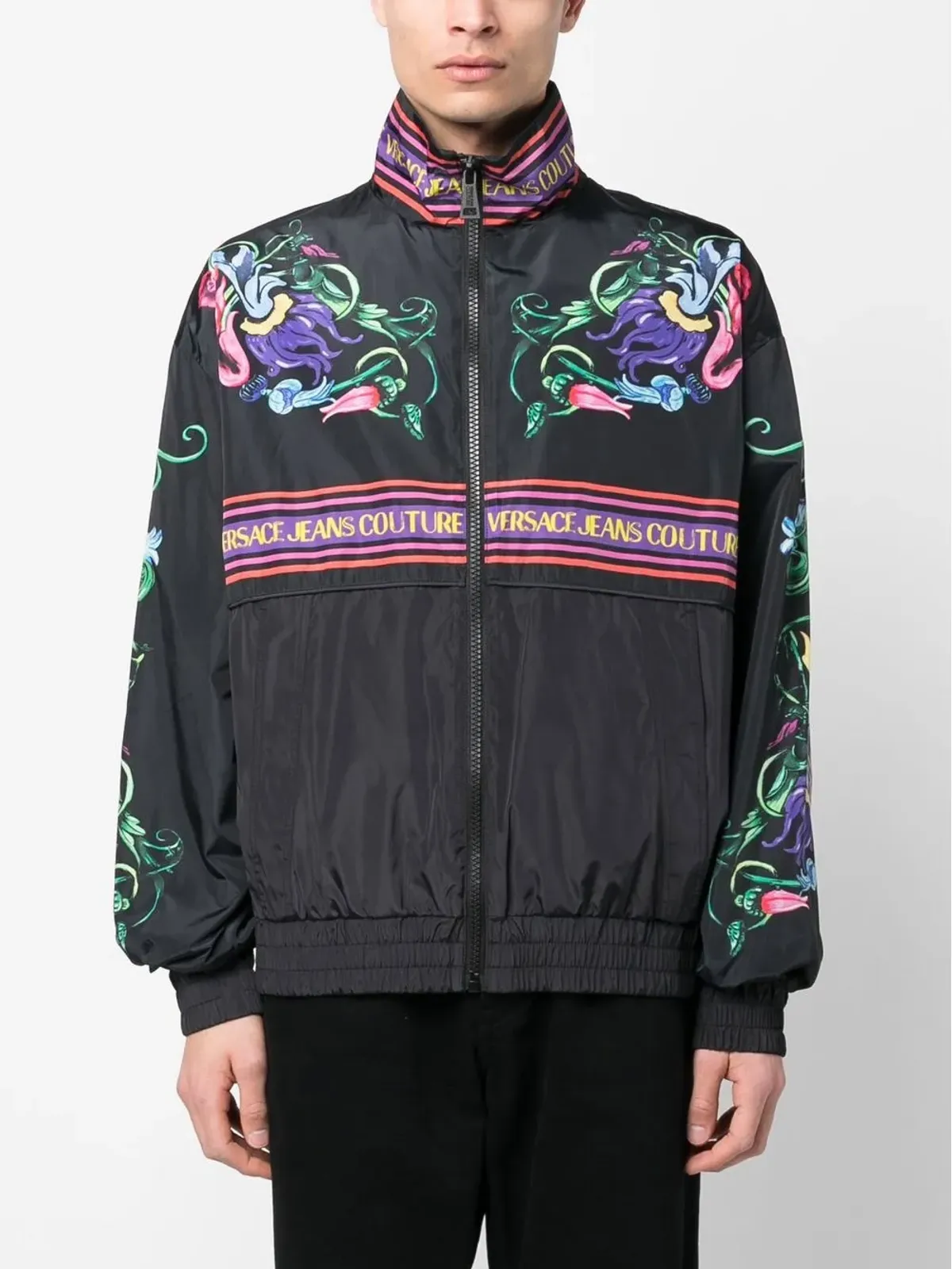 Versace Jeans Couture 花柄グラフィックプリント ジャケット - 画像3