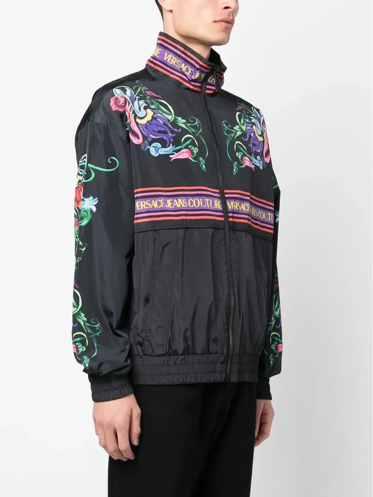 Versace Jeans Couture 花柄グラフィックプリント ジャケット - 画像4