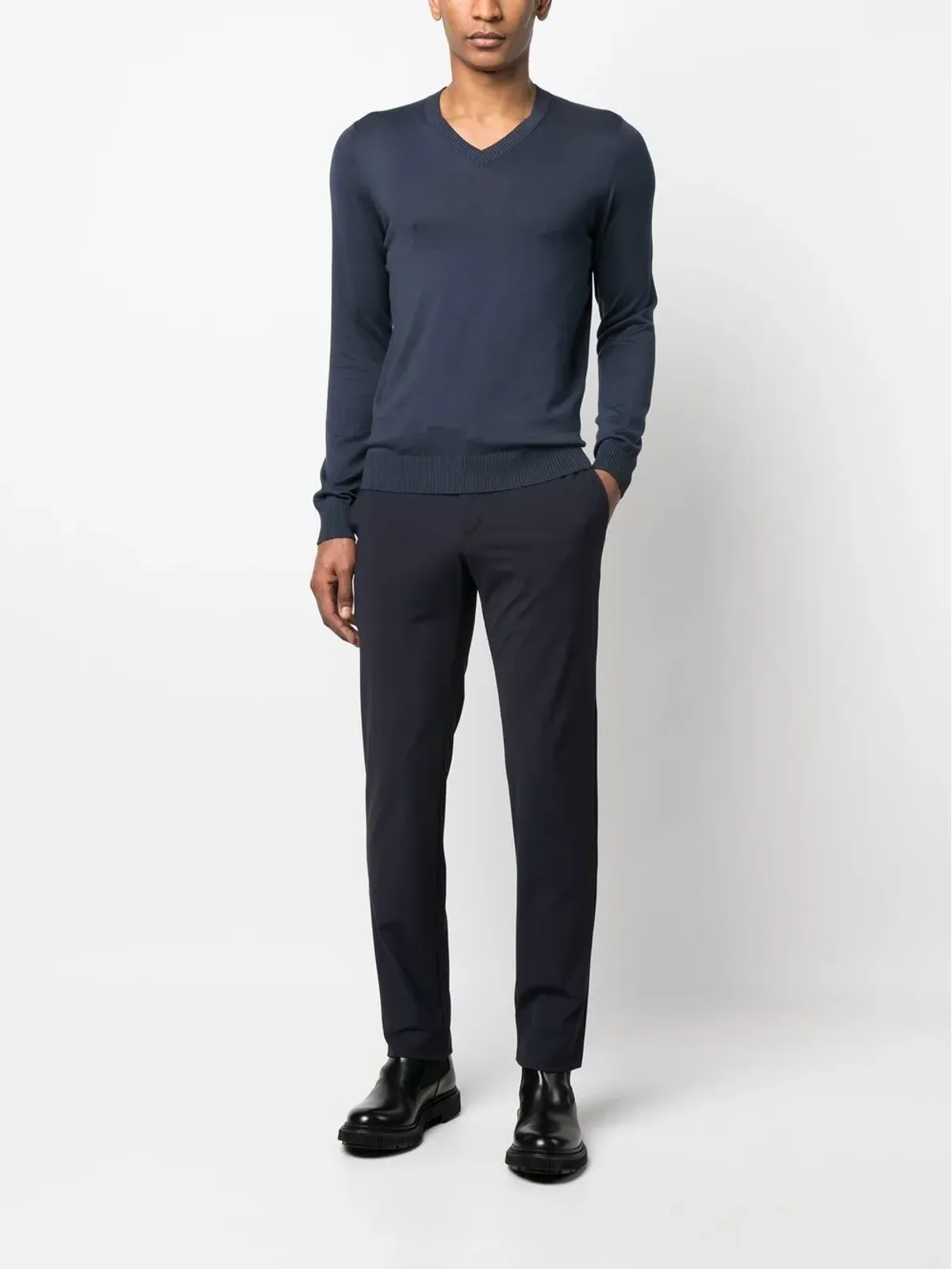 PT Torino ミッドライズ スキニーカット チノパンツ - 画像2
