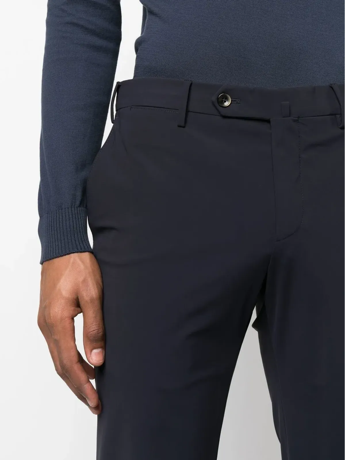 PT Torino ミッドライズ スキニーカット チノパンツ - 画像4
